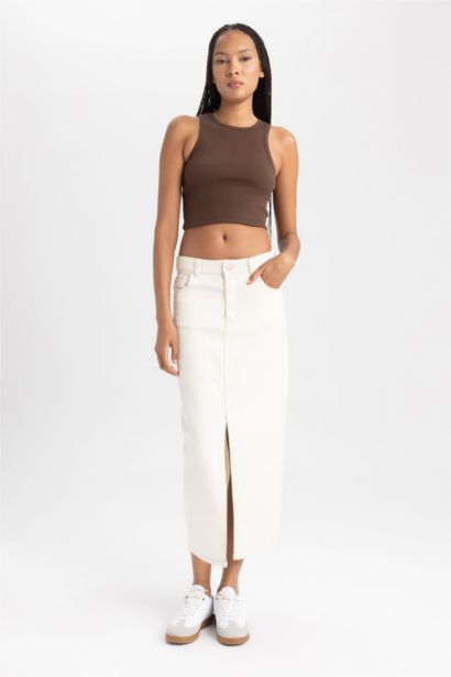 Fıtted Halter Yaka Atlet