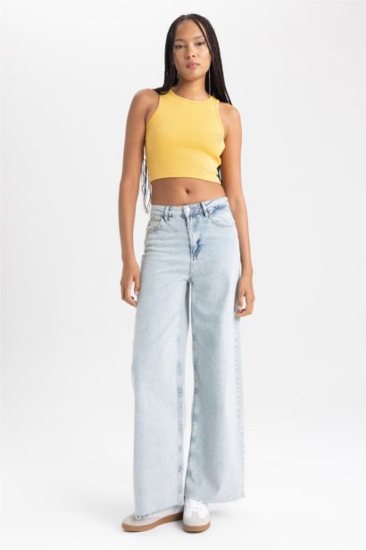 Fıtted Halter Yaka Atlet