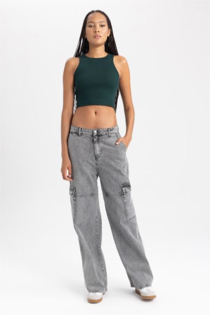 Fıtted Halter Yaka Atlet