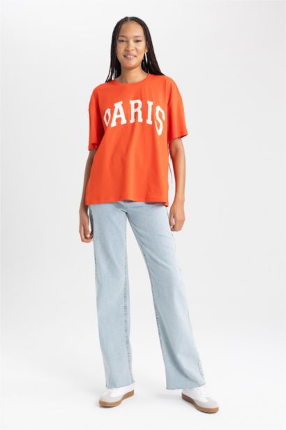 Oversize Fit Short Sleeve T-Shirt