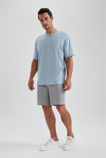 Oversize Fit Crew Neck Short Sleeve T-Shirt