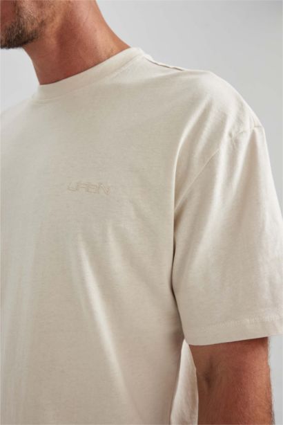 Oversize Fit Crew Neck Short Sleeve T-Shirt