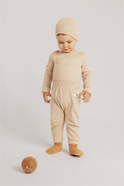 Baby Boy Long Sleeve T-Shirt Pants Hat 3 Piece Set