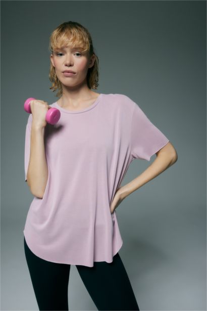 Oversize Premium Crew Neck Sports T-Shirt