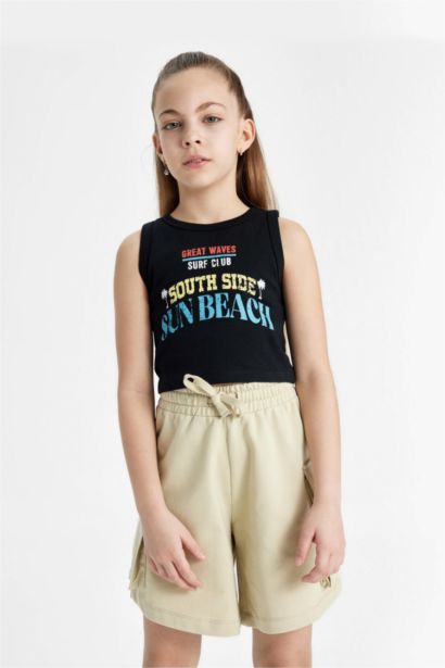 شورت كارجو بناتي خفيف