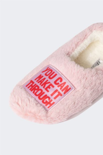 Girl Flat Sole Slip On House Slippers