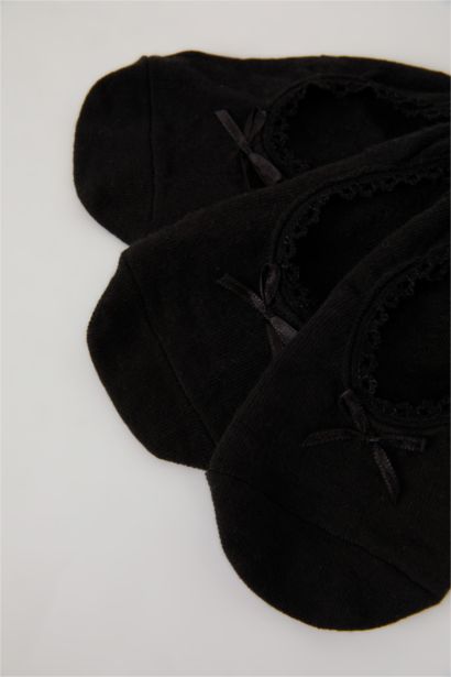 جوارب فلات قطن من 3 قطع