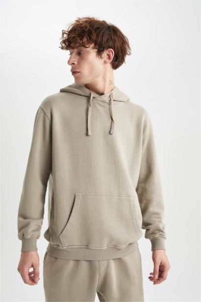 Світшот стандартного крою з капюшоном для чоловіків
