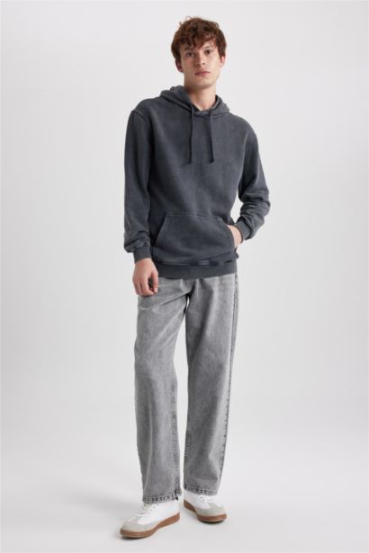 Світшот стандартного крою з капюшоном для чоловіків