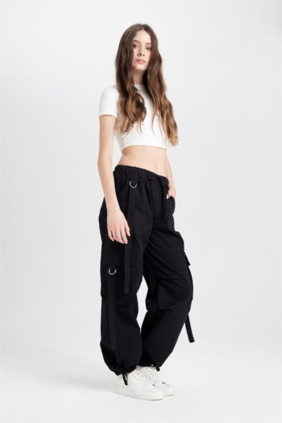 Coool кең аяқ габардин Шалбар