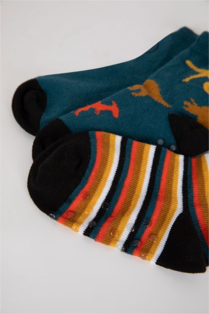 Chaussettes Longues Coton Pour BéBé Garçon - 3 Pièces