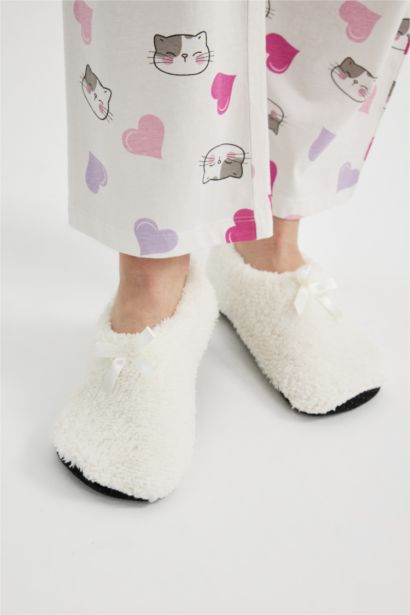 Women Flat Sole House Slipper