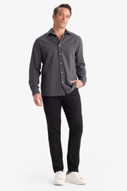 Slim Fit Super Skinny Leg Chino Pants