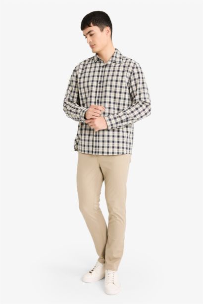 Slim Fit Super Skinny Leg Chino Pants