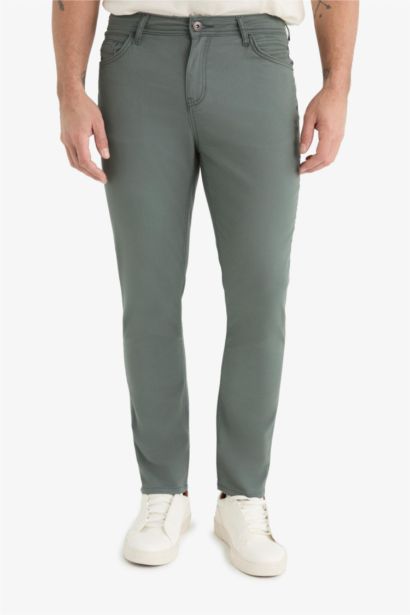 Slim Fit Super Skinny Leg Chino Pants