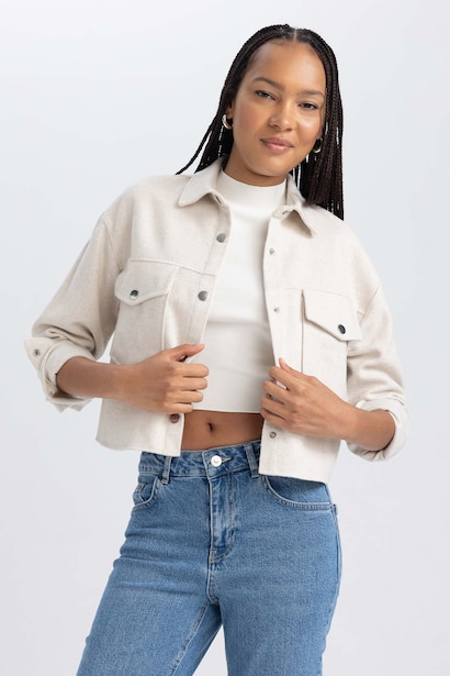 Regular Fit Flanel Long Sleeve Shirt