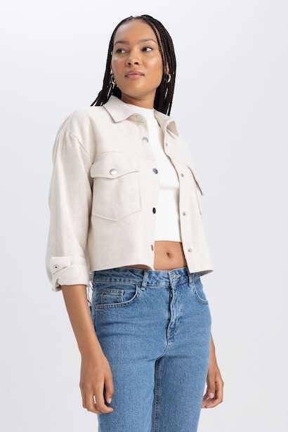 Regular Fit Flanel Long Sleeve Shirt