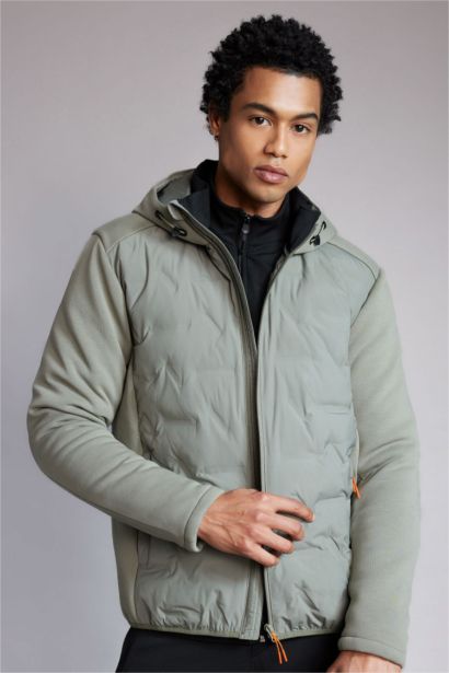 Zipper Puffer Jacket
