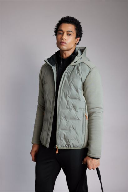 Zipper Puffer Jacket