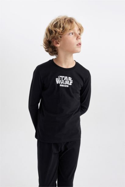 2 piece Regular Fit Star Wars Licensed Knitted Pyjamas