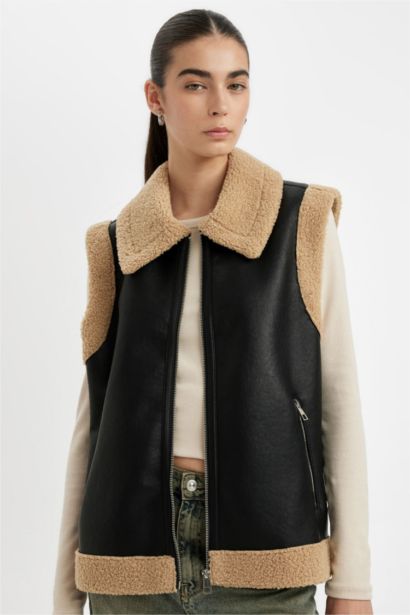 Su Geçirmez Fermuarlı Yelek