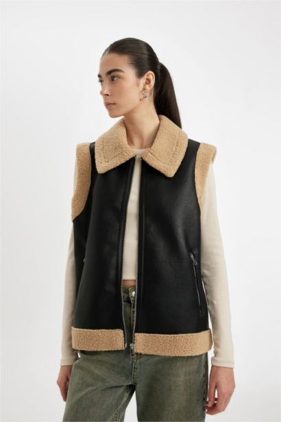 Su Geçirmez Fermuarlı Yelek