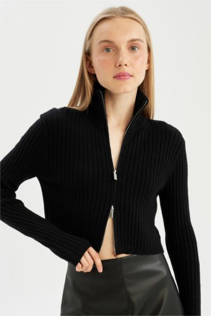 Regular Fıt Triko Hırka