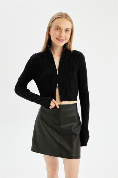 Regular Fıt Triko Hırka