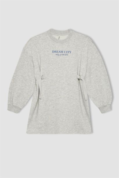 Robe coupe régulière imprimé