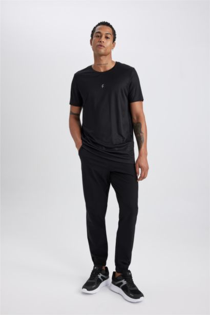 Slim Fit Woven Jogger Sweatpants