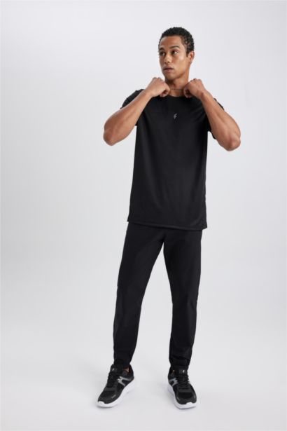 Slim Fit Woven Jogger Sweatpants