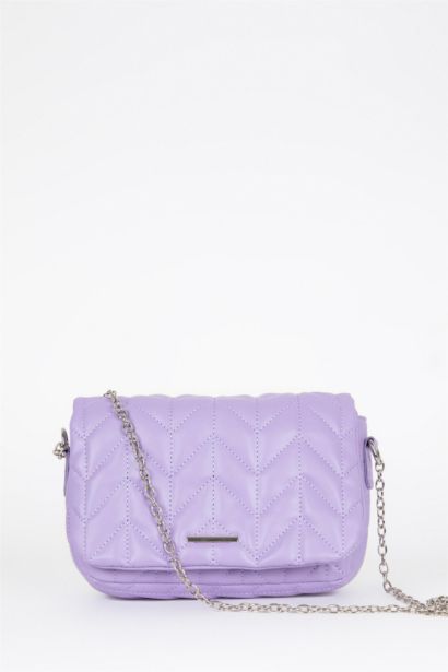 Faux Leather Crossbody Bag