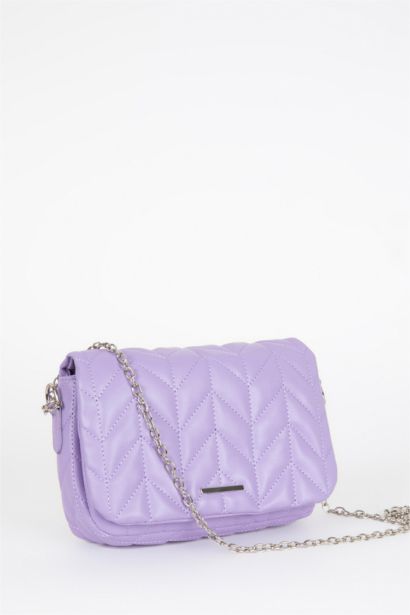 Faux Leather Crossbody Bag