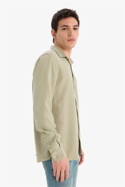 Regular Fit Sensual Long Sleeve Shirt