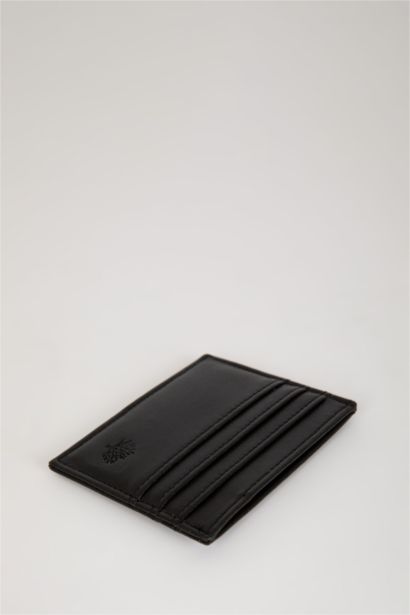 Man Faux Leather Card Holder