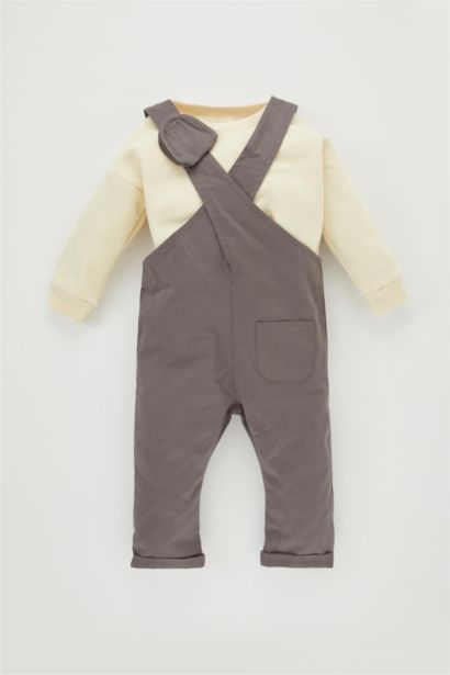 Baby Boy Long Sleeve T-Shirt Salopet 2 Piece Set