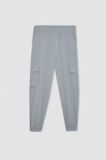 DeFactoFit Standard Fit Woven Trousers