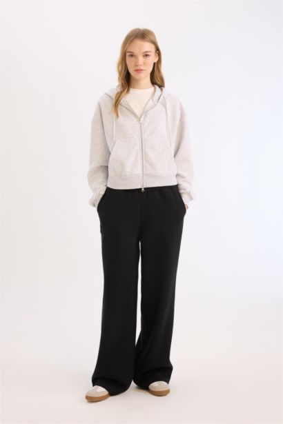 Tissu Sweat Épais Jambes larges