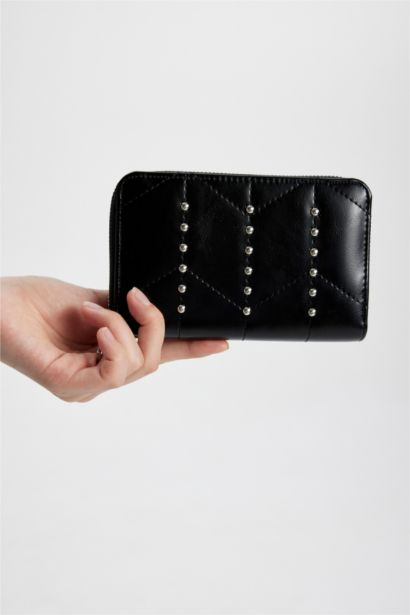 Woman Faux Leather Coin Purse