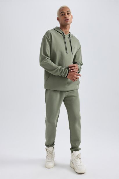 Slim Fit Rib Hem Jogger