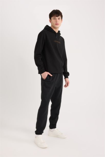 Regular Fit Zipper Pocket Trousers