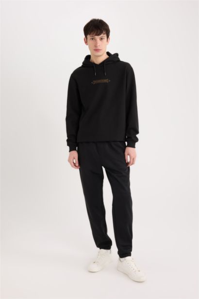 Regular Fit Zipper Pocket Trousers