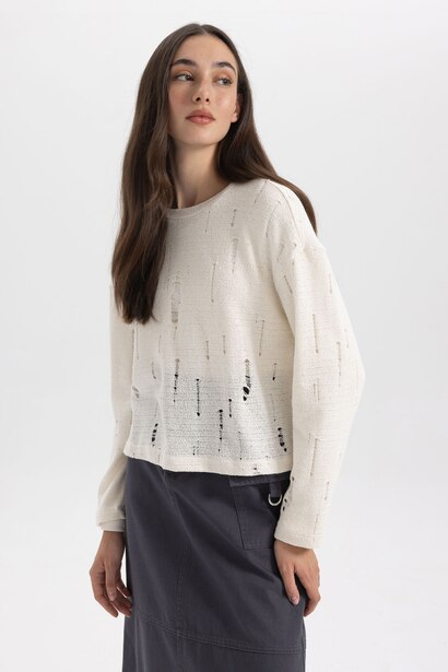 Regular Fit Long Sleeve Tunic