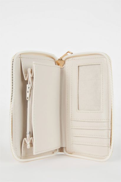 Kadın Uzay Baskılı Suni Deri Cüzdan