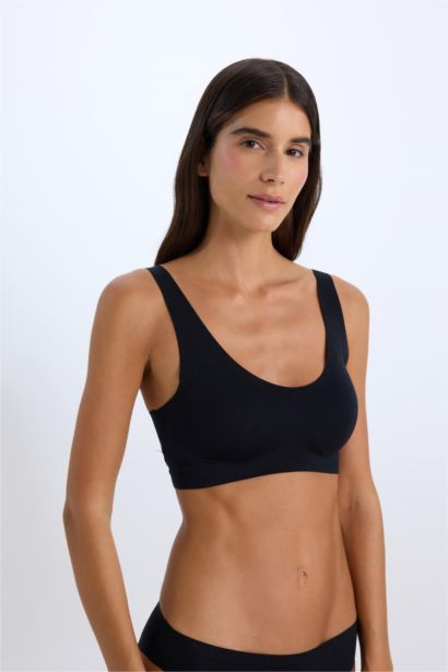 Removable Padded Laser Cut Bra