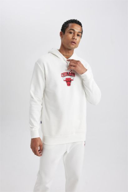 NBA Chicago Bulls Standard Fit Thick Hoodie