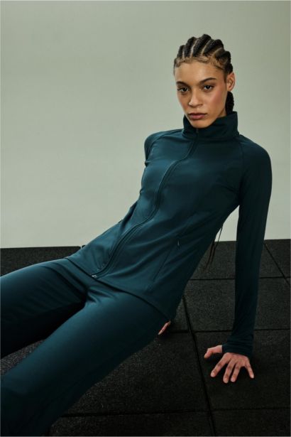 Cardigan ultra doux zippé Coupe ajustée