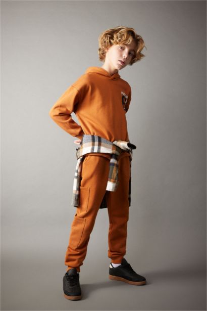 بنطلون سويت بانتس كارجو اولادي تقيل قصة عادية