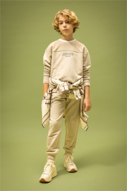 Boy Regular Fit Thick Sweatpants