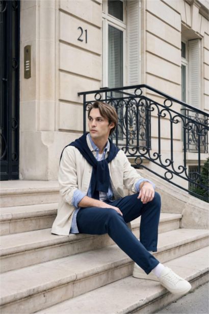 بنطلون جوجر فيت برجل ضيقة